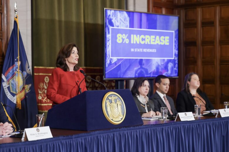 Photograph of Governor Hochul, via nyc.gov